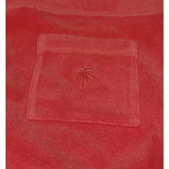 Lilly Pulitzer New Old Stock Pink Velour Keri Pants Drawstring Loungewear | XL - Picture 6 of 9